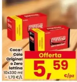 Interspar Coca-Cola Original o Zero lattina offerta