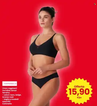 Linea reggiseni invisible senza ferretto Cotonella