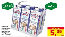 Interspar Latte UHT Parzialmente Scremato Microfiltrato Sterilgarda offerta