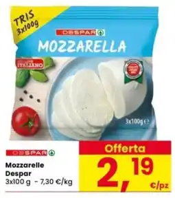 Interspar Mozzarella Despar offerta