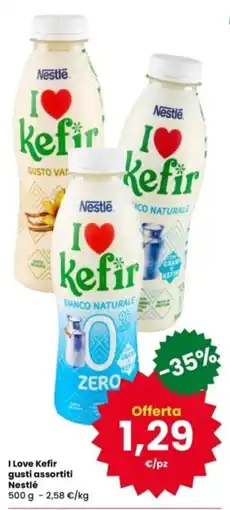 Interspar I Love Kefir Nestlé offerta