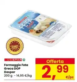 Interspar Formaggio Feta Greca DOP Despar offerta