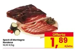 Interspar Speck di Montagna Rendena offerta