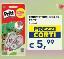 Esselunga Correttore roller Pritt offerta