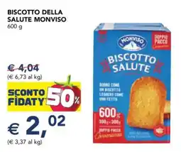 Esselunga Biscotto della salute Monviso offerta