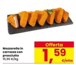 Interspar Mozzarella in carrozza con prosciutto offerta