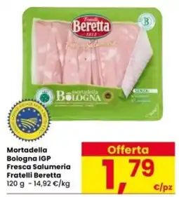 Interspar Mortadella Bologna IGP Fresca Salumeria Fratelli Beretta offerta