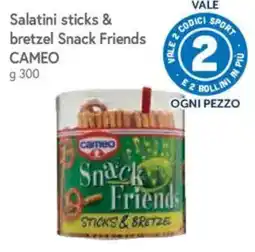 IperFamila Salatini sticks & bretzel Snack Friends CAMEO offerta