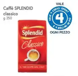 IperFamila Caffè Splendid classico offerta