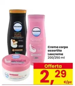 Interspar Crema corpo assortita Leocrema offerta