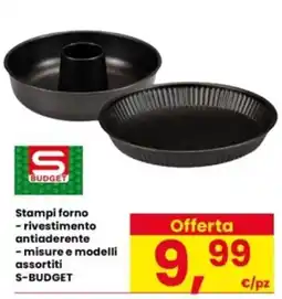 Interspar Stampi forno S-BUDGET offerta