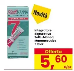 Interspar Integratore depurativo Setti-Manna Mannaceutica offerta
