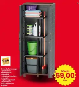 Interspar Armadio Portascope Artplast offerta