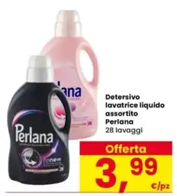 Interspar Detersivo lavatrice liquido assortito Perlana offerta