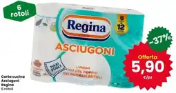 Interspar Carta cucina Asciugoni Regina offerta