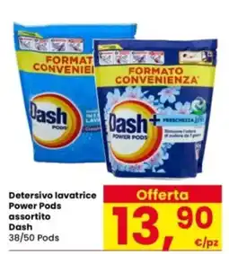 Interspar Detersivo lavatrice Power Pods assortito Dash offerta