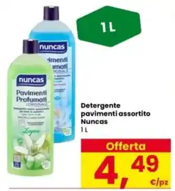 Interspar Detergente pavimenti assortito Nuncas offerta