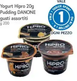 Galassia Yogurt Hipro 20g Pudding DANONE offerta