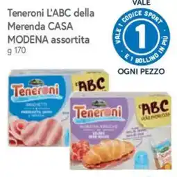 Galassia Teneroni L'ABC della Merenda CASA MODENA assortita offerta