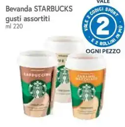 Galassia Beveranda Starbucks gusti assortiti offerta