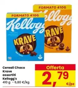 Interspar Cereali Choco Krave assortiti Kellogg's offerta