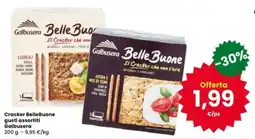 Interspar Cracker BelleBuone Galbusera offerta