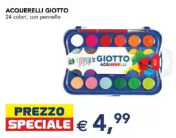 Esselunga Acquerelli Giotto offerta