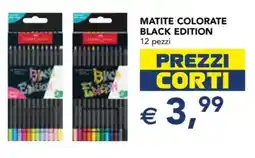 Esselunga Matite colorate black edition offerta
