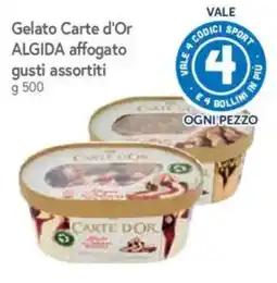 Galassia Gelato Carte d'Or Algida affogato gusti assortiti offerta