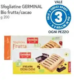 Galassia Sfogliatine GERMINAL Bio frutta/cacao offerta