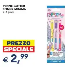 Esselunga Penne glitter spinny mitama offerta
