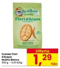 Interspar Cracker Fiori d'Acqua Mulino Bianco offerta