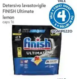 Galassia Detersivo lavastoviglie FINISH Ultimate lemon offerta