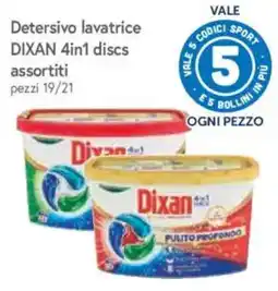 Galassia Detersivo lavatrice DIXAN 4in1 discs offerta