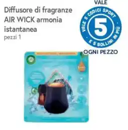 Galassia Diffusore di fragranze AIR WICK armonia istantanea offerta