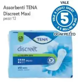 Galassia Assorbenti TENA Discreet Maxi offerta