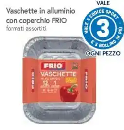 Galassia Vaschette in alluminio con coperchio Frio offerta