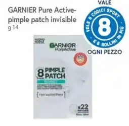 Galassia Garnier Pure Active pimple patch invisible offerta