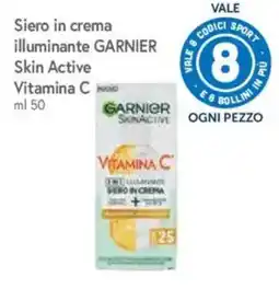 Galassia Siero in crema illuminante Garnier Skin Active Vitamina C offerta