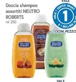 Galassia Doccia shampoo assortiti NEUTRO ROBERTS offerta