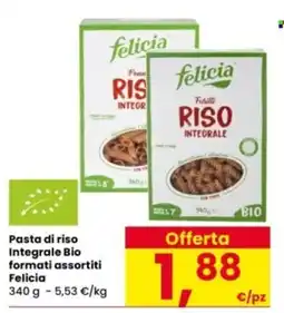 Interspar Pasta di riso Integrale Bio Felicia offerta