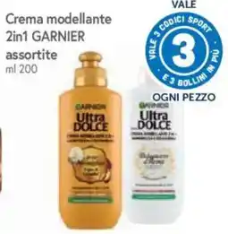 Galassia Crema modellante 2in1 Garnier Ultra Dolce offerta