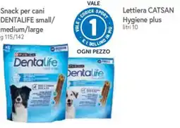 Galassia Snack per cani DENTALIFE small/medium/large offerta