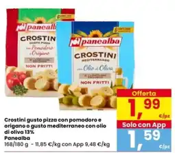 Interspar Crostini Panealba offerta