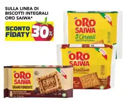 Esselunga Oro Saiwa biscotti integrali offerta