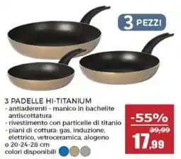 Happy Casa Padele hi-titanium offerta