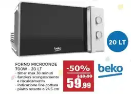 Happy Casa Forno microonde Beko offerta