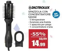 Happy Casa Spazzola con concentratore Dictrolux offerta