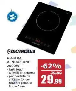Happy Casa Piastra a induzione Dictrolux offerta