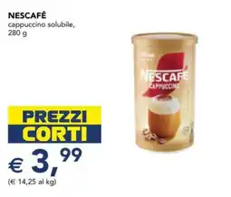 Esselunga Nescafé cappuccino solubile offerta